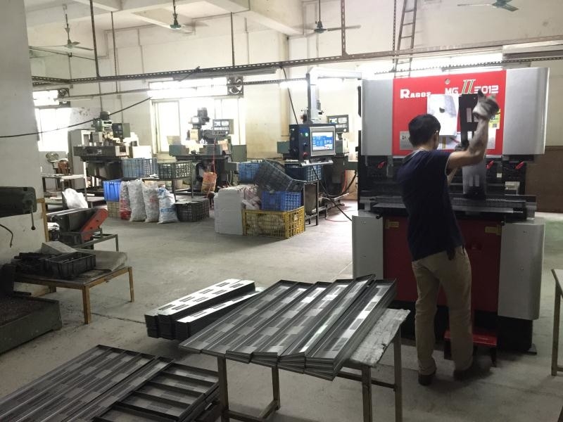 Guangzhou Ansheng Display Shelves Co.,Ltd manufacturer production line