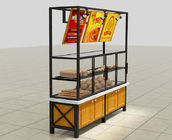 3 Years Warranty Food Store Shelving Bakery Display Shelves For Cake