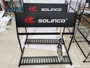 Cold Rolled Steel 1 Meter Tennis Racket Holders Sports Display Shelves
