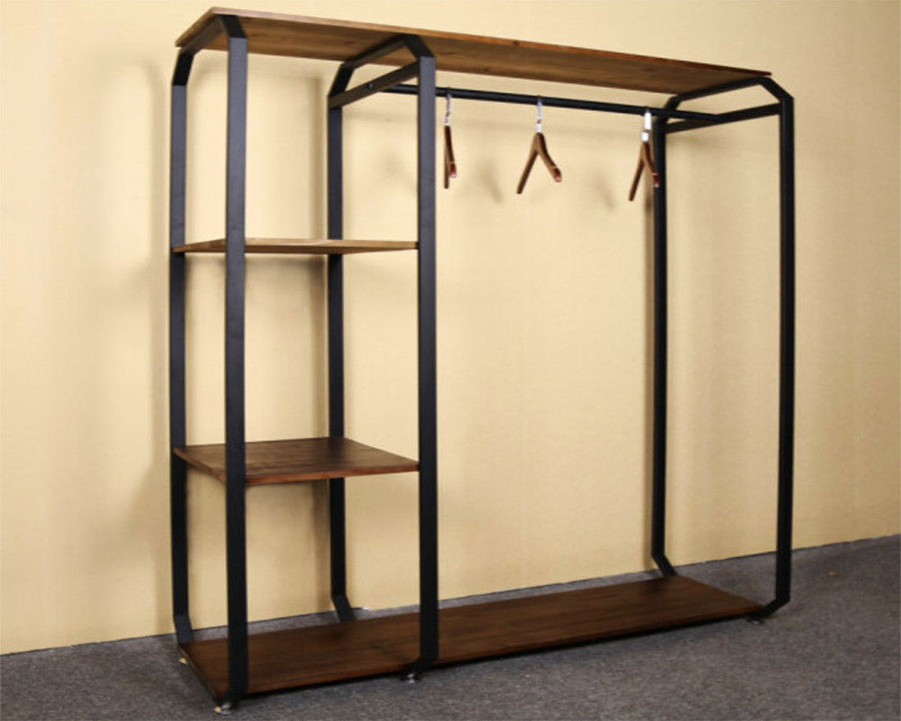 Customized Design Garment Storage Rack Industrial Clothing Easy Assemble