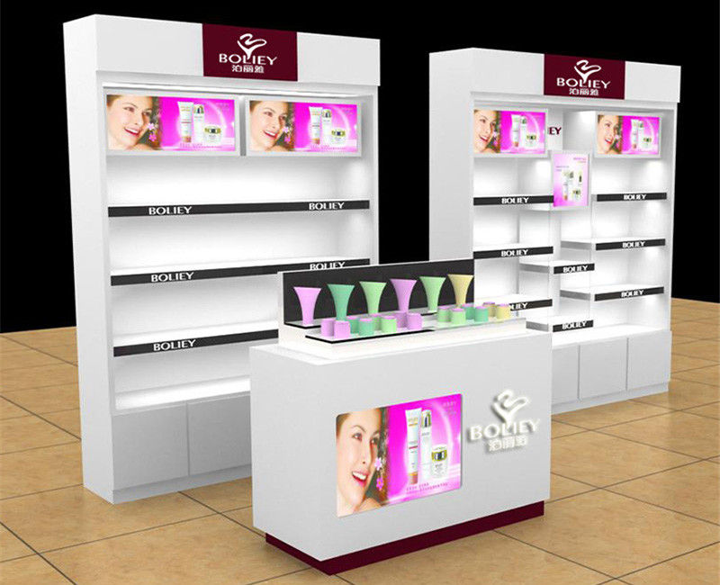 Retail Makeup Display Stand Cosmetic Display Counter For Exhibition Delectable Cosmetic Retail Display Stands Retail Makeup Display Stand Cosmetic Display Counter For Exhibition Delectable Cosmetic Retail Display Stands