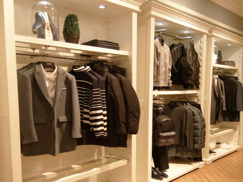 Environmental Men S Garment Rack Garment Showroom Display For