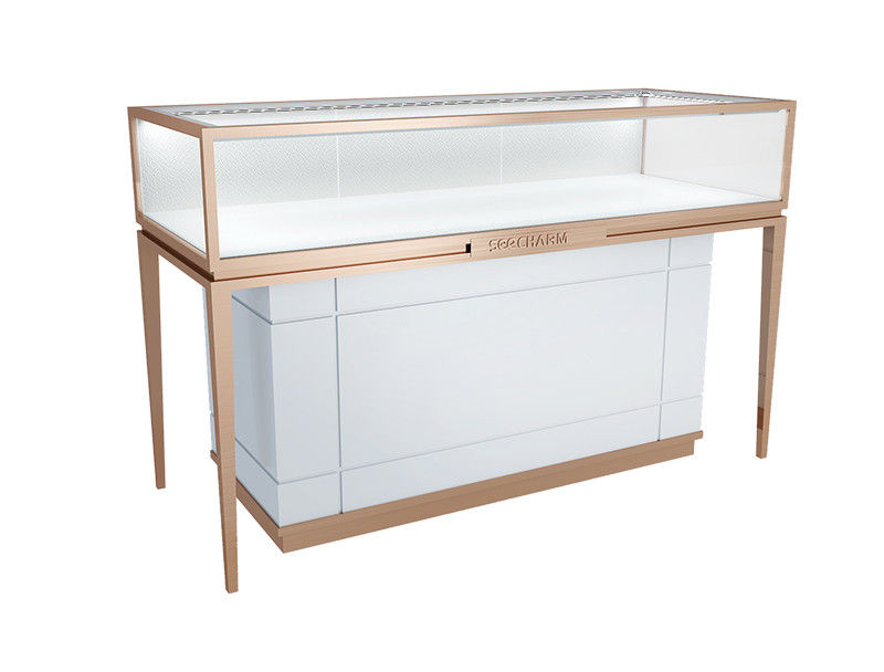 Metal Stainless Steel Jewelry Showcases Display Metal Stainless Steel Jewelry Showcases Display Furniture Customized Size