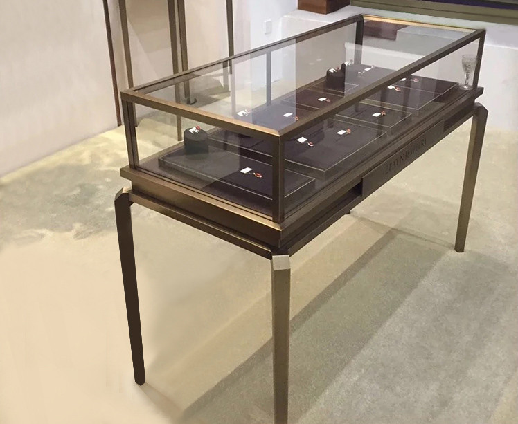 Multi Color Glass Jewelry Display Case Modern Showcases Multi Color Glass Jewelry Display Case Modern Showcases Luxury Style