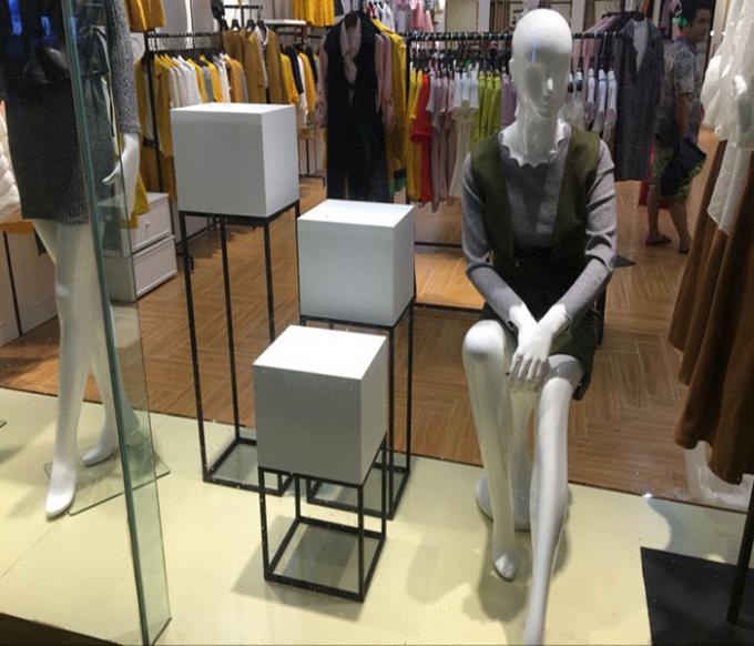 Simple Style Shop Window Display Shelves / Window Display Rack With