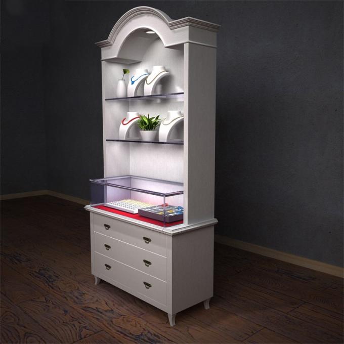 High End Jewelry Showcases Jewellery Display Cabinets 13mm