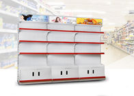 3 Layer Supermarket Display Shelving Pharmacy Display Racks With LED Light
