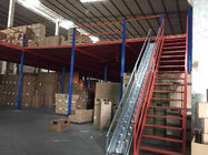 Space Saving Warehouse Storage Shelves With Stairway Multi Functional