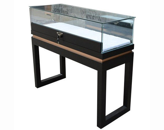 Lockable Glass Display Cabinet Floor