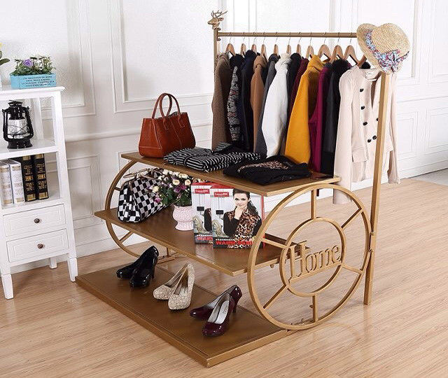 Multi Color Shoe Display Shelves Retail Shoe Display Fixtures Easy Installation