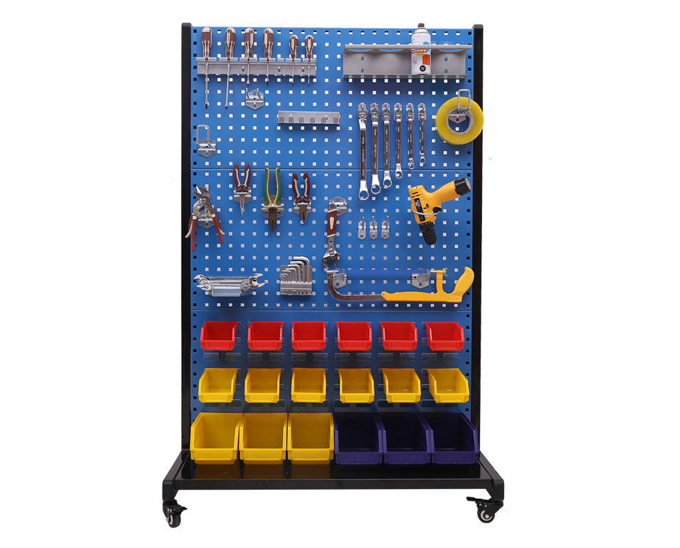 Floor Standing Tool Display Racks / Movable Accessories Display Rack