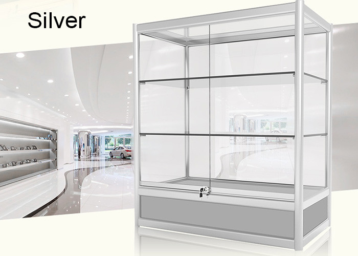 Aluminum Alloy Jewelry Store Display Cases Showcase For Jewelry Shop