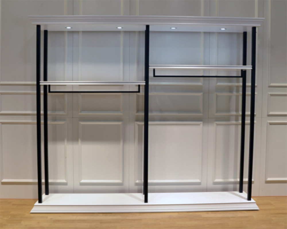 Multi Function Clothing Display Racks Cloth Display Stand For Shop 1000 ...