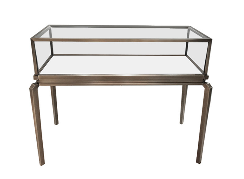 Multi Color Glass Jewelry Display Case / Modern Jewelry Showcases