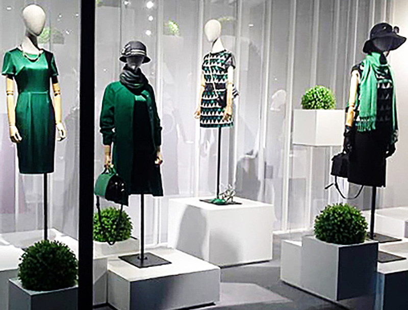 Clothing Shop Window Display Equipment / Retail Display Props For ...