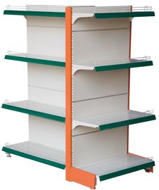 Eco Friendly Supermarket Display Shelving Supermarket Display Stands Corrosion Protection