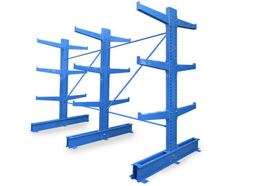 500KG Warehouse Storage Shelves With Adjustable Layer Heavy Duty Cantilever Racks