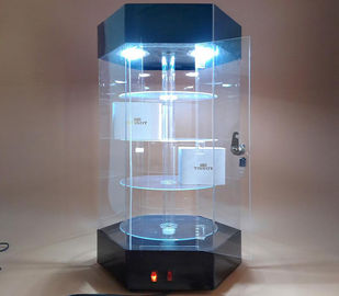Fashionable Jewelry Display Equipment Jewelry Display Tower With Spotlight Light