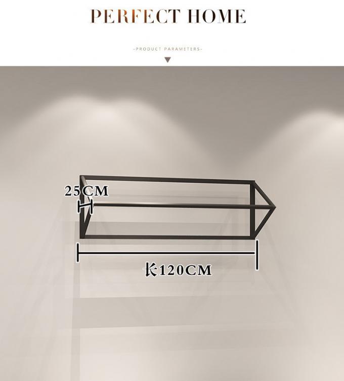 Retail Store Clothing Racks / Wall Shelf Clothes Rack With Different Design